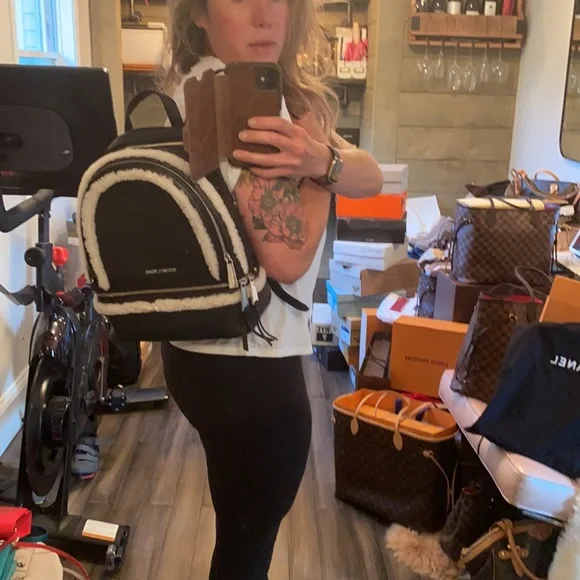 Michael Kors Rhea Zip Medium Backpack - Picture 17 of 17